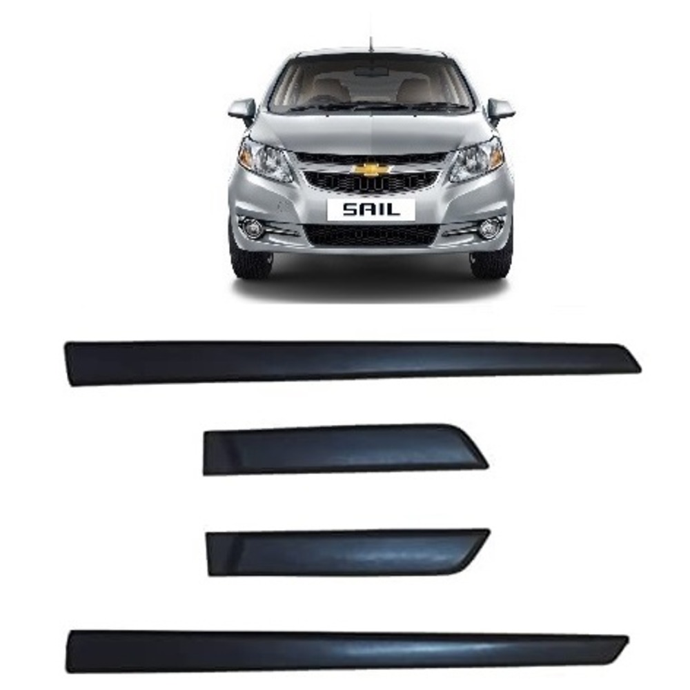 Side Door Beading Door Protector Accessories for Sail Black